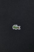 Бавовняна футболка Lacoste колір чорний з аплікацією TH5071-001