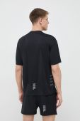Тренувальна футболка Fila Ronchin колір чорний однотонна