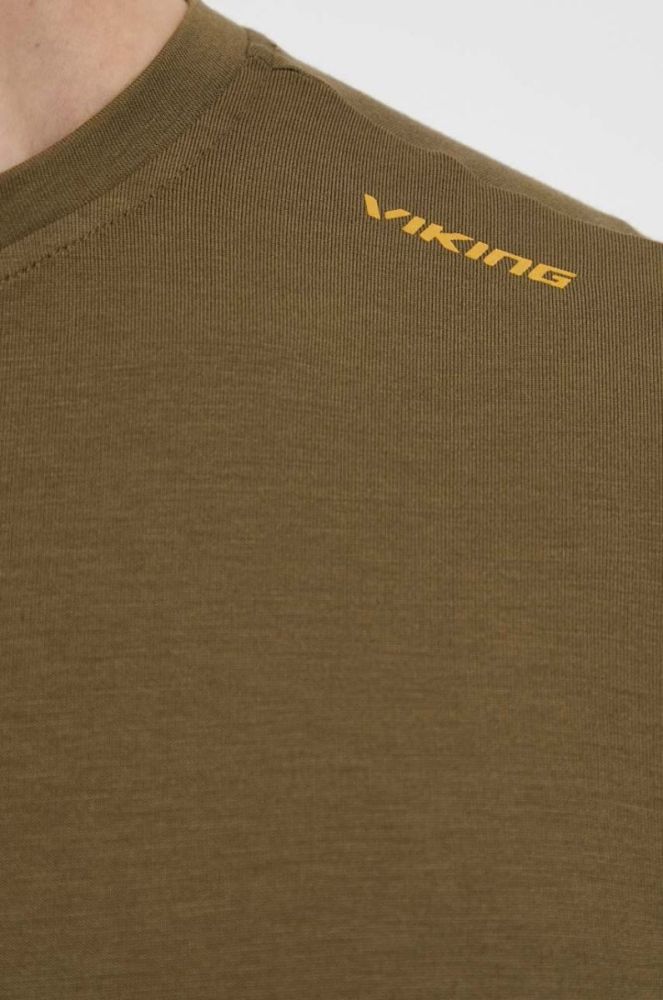 Спортивна футболка Viking Hopi колір зелений з принтом фото 5
