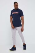 Футболка Guess чоловічий колір синій з принтом (3145591)