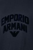 Футболка Emporio Armani чоловічий колір синій з аплікацією (2955762)