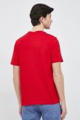 Бавовняна футболка Tommy Hilfiger колір червоний однотонний