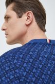 Бавовняна футболка Tommy Hilfiger колір синій візерунок (3037235)