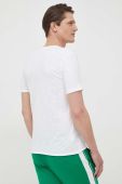 Бавовняна футболка Sisley колір білий однотонний (3235026)