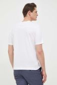 Бавовняна футболка Sisley колір білий однотонний (3239411)