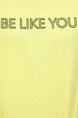Бавовняна футболка United Colors of Benetton колір жовтий з принтом (3137601)