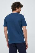 Бавовняна футболка United Colors of Benetton колір синій з принтом (3133976)