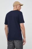 Бавовняна футболка United Colors of Benetton колір синій однотонний (2937261)