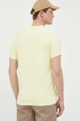 Футболка Karl Lagerfeld чоловічий колір жовтий однотонний