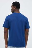 Бавовняна футболка United Colors of Benetton колір синій з принтом (3300681)