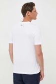 Бавовняна футболка United Colors of Benetton колір білий з принтом (3304273)