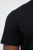 Бавовняна футболка United Colors of Benetton колір чорний однотонний (3300708)