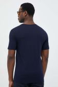 Бавовняна футболка United Colors of Benetton колір синій однотонний (3300718)