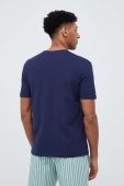 Бавовняна футболка lounge United Colors of Benetton колір синій з принтом