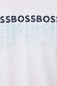 Бавовняна футболка BOSS BOSS GREEN колір білий з принтом (3130424)
