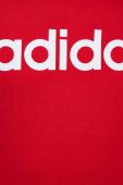 Бавовняна футболка adidas колір червоний з принтом (3152153)