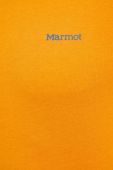 Футболка Marmot чоловічий колір помаранчевий з принтом