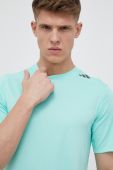 Тренувальна футболка adidas Performance Designed 4 Training колір бірюзовий однотонна