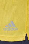 Бігова футболка adidas Performance Run It колір жовтий з принтом