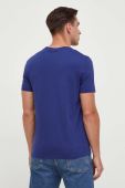 Бавовняна футболка Joop! колір синій однотонний (3517945)