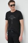 Бавовняна футболка Joop! колір чорний з принтом (3517070)