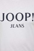 Бавовняна футболка Joop! колір білий з принтом (3345517)