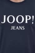 Бавовняна футболка Joop! колір синій з принтом