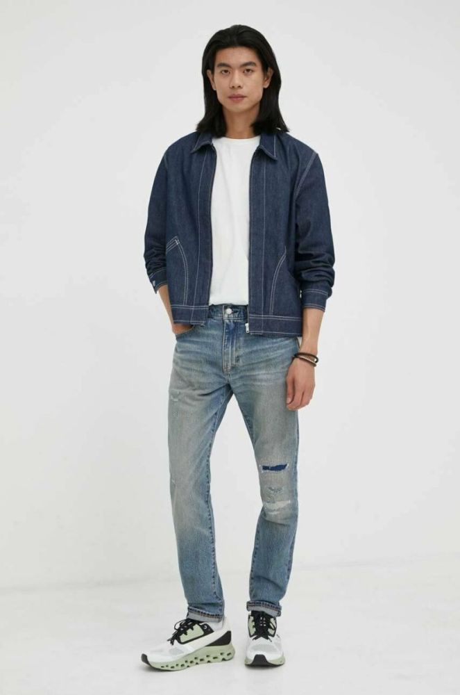 Бавовняна футболка G-Star Raw з принтом колір зелений (2936922) фото 2
