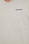 Бавовняна футболка Columbia колір бежевий однотонний 2037491-278