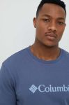 Футболка Columbia чоловічий з принтом 1680053.SS23-112 колір блакитний