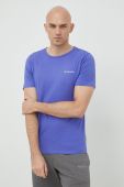 Бавовняна футболка Columbia колір фіолетовий з принтом 1934824.SS23-112