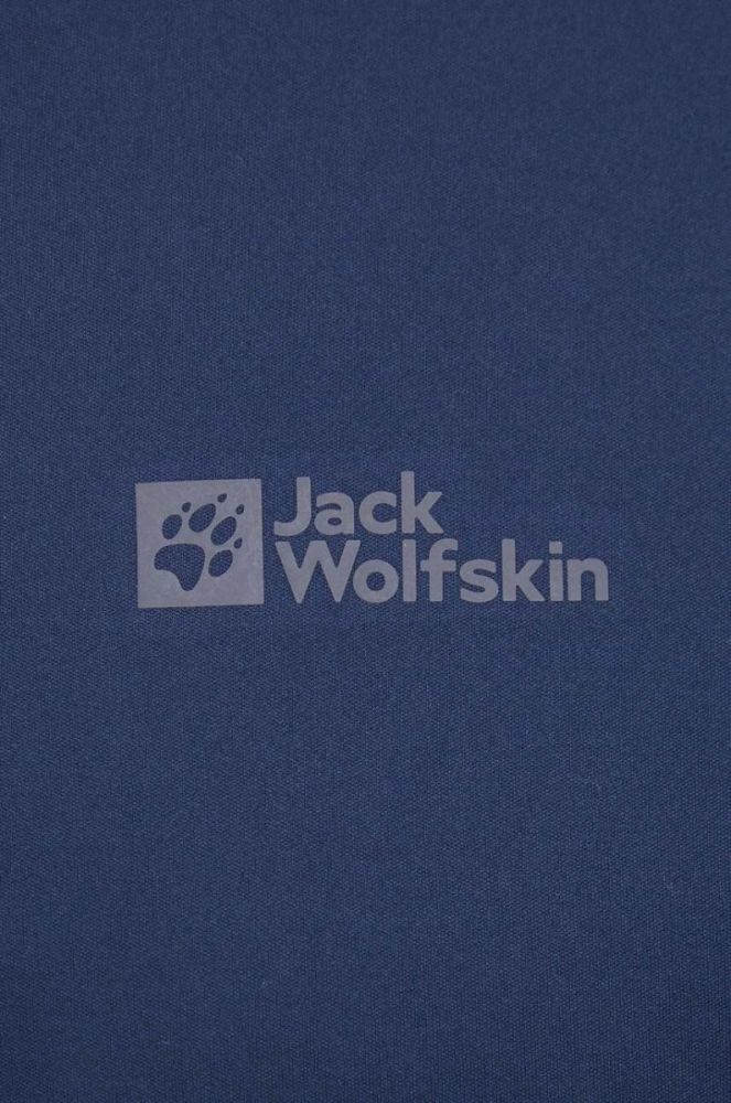Спортивна футболка Jack Wolfskin Tech колір синій однотонна (3468992) фото 5