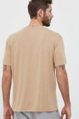 Футболка Jack Wolfskin чоловічий колір бежевий однотонний