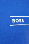 Бавовняна футболка BOSS однотонний колір блакитний (3349419)