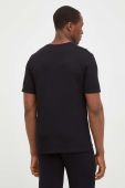 Футболка BOSS чоловічий колір чорний однотонний