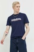 Бавовняна футболка Quiksilver колір синій з принтом (3024009)