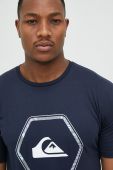 Бавовняна футболка Quiksilver колір синій з принтом (2967278)