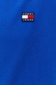 Бавовняна футболка Tommy Jeans з аплікацією колір блакитний (3079371)