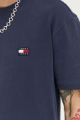 Бавовняна футболка Tommy Jeans колір синій з аплікацією (3079374)