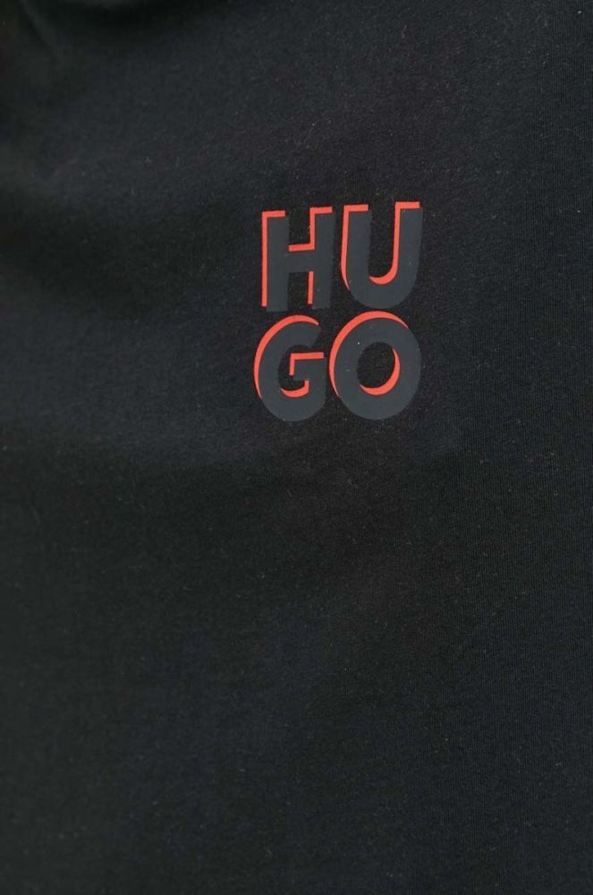Бавовняна футболка HUGO 2-pack з принтом колір барвистий (3155418) фото 8