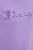 Бавовняна футболка Champion колір фіолетовий однотонний (3079416)