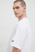 Бавовняна футболка Champion колір білий однотонний (3079487)