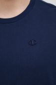 Бавовняна футболка Champion колір синій однотонний (3079478)