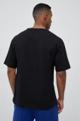 Бавовняна футболка Champion колір чорний однотонний (3079483)
