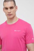 Бавовняна футболка Champion колір рожевий однотонний (3076187)