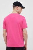 Бавовняна футболка Champion колір рожевий однотонний (3079518)