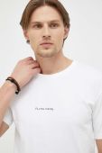 Бавовняна футболка Filling Pieces колір білий з принтом 6813681901-1901