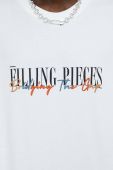 Бавовняна футболка Filling Pieces колір білий з принтом 88154571901-1901