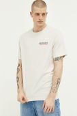 Бавовняна футболка Protest колір бежевий з принтом (3219546)