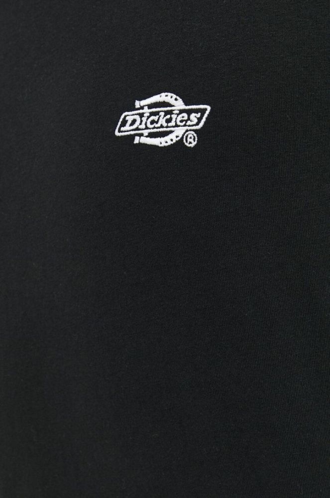 Бавовняна футболка Dickies колір чорний з аплікацією DK0A4YAIBLK1-BLACK фото 5